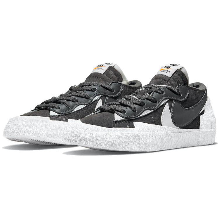 Blazer Low Sacai " Iron Grey " - Plumas Kicks