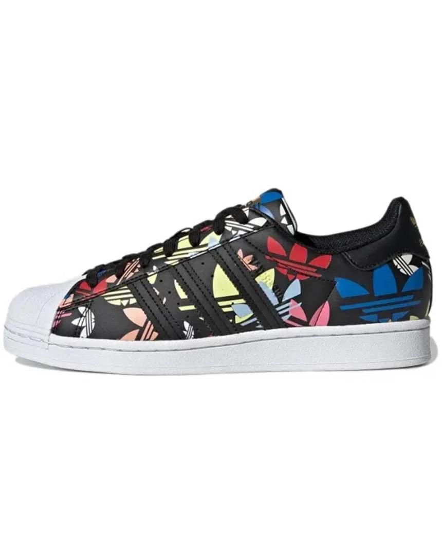 Adidas Superstar Allover Trefoil Black Multi