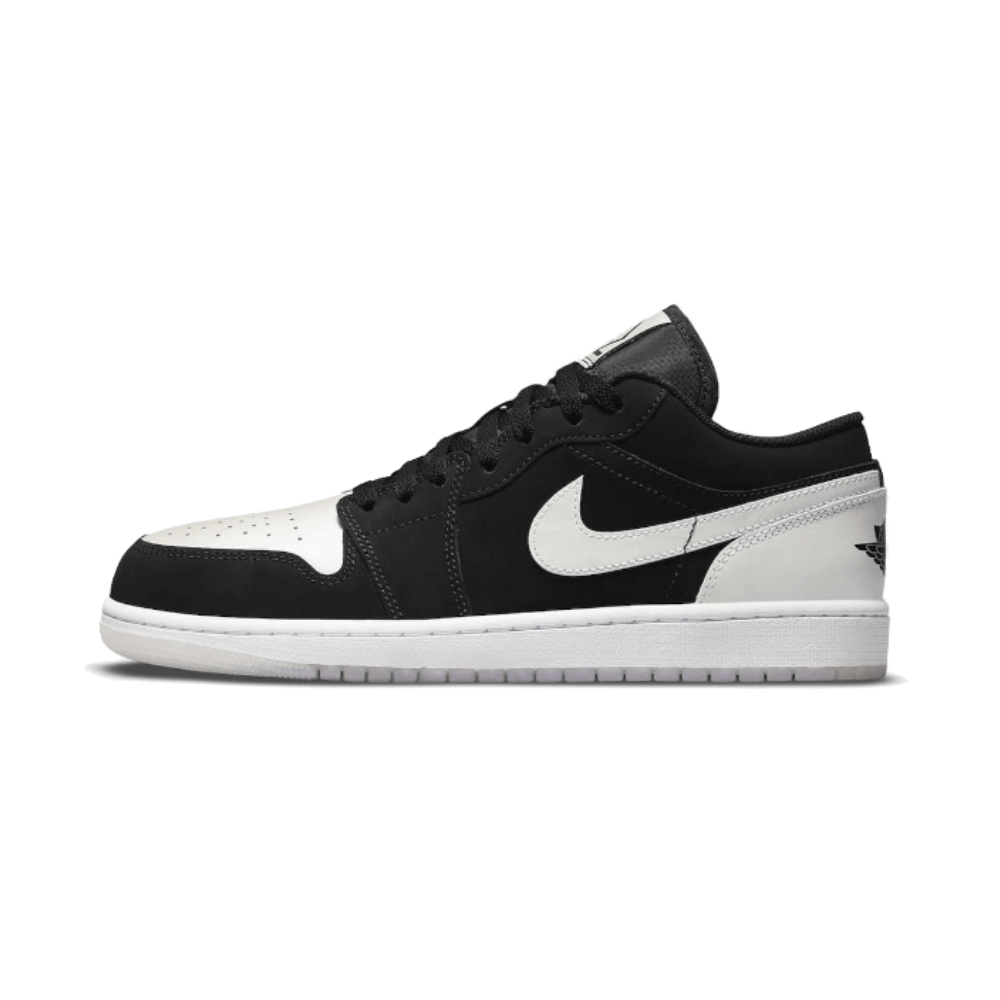 Air Jordan 1 Low Black White Diamond