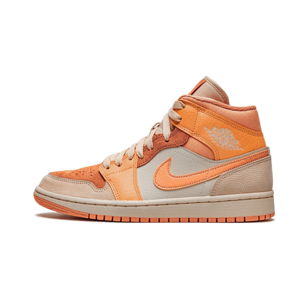 Air Jordan 1 Mid Apricot Orange