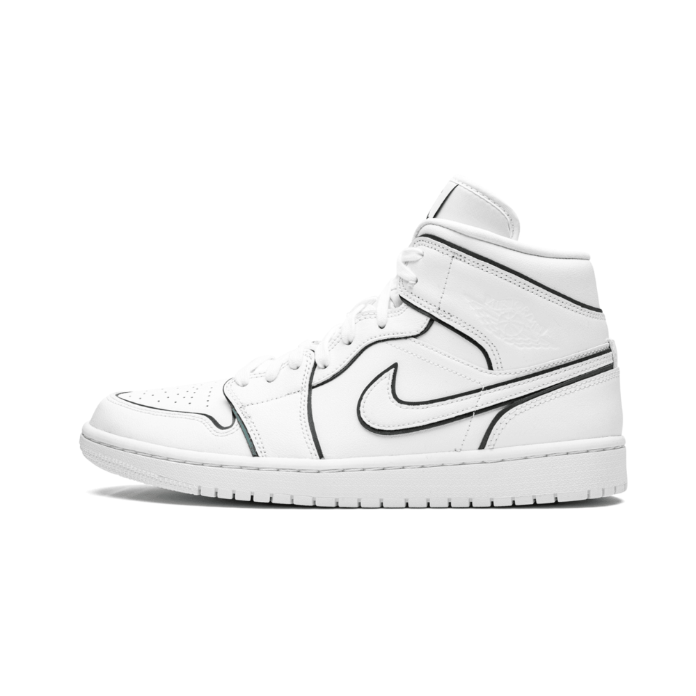 Air Jordan 1 Mid Iridescent Reflective White