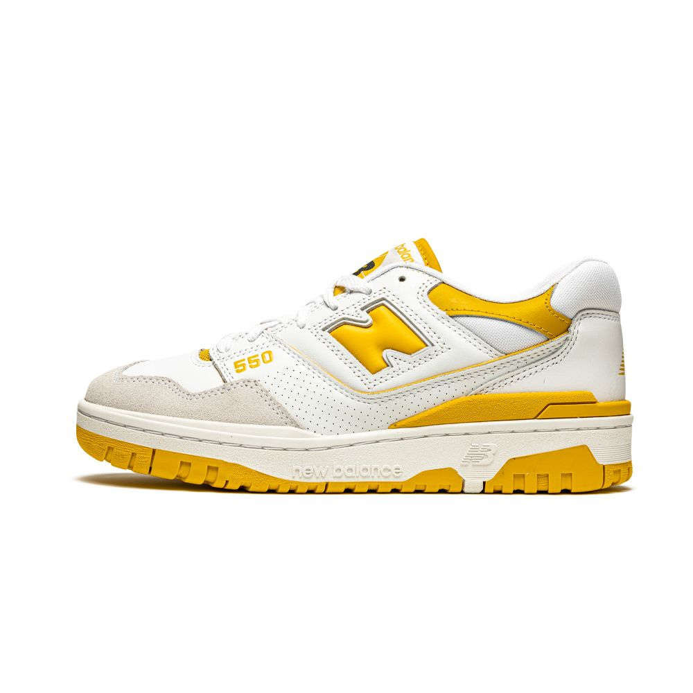 New Balance 550 Sea Salt Varsity Gold