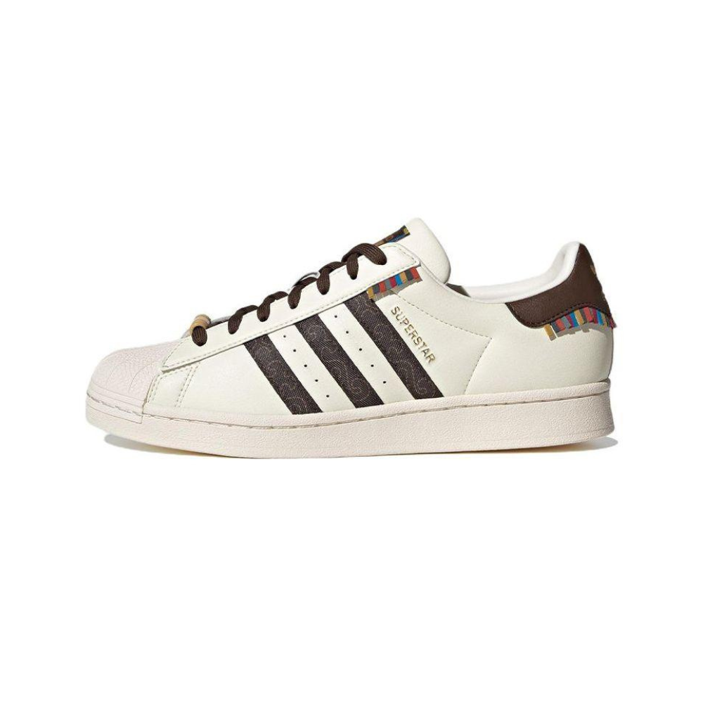 Adidas Superstar Chalk White Brown