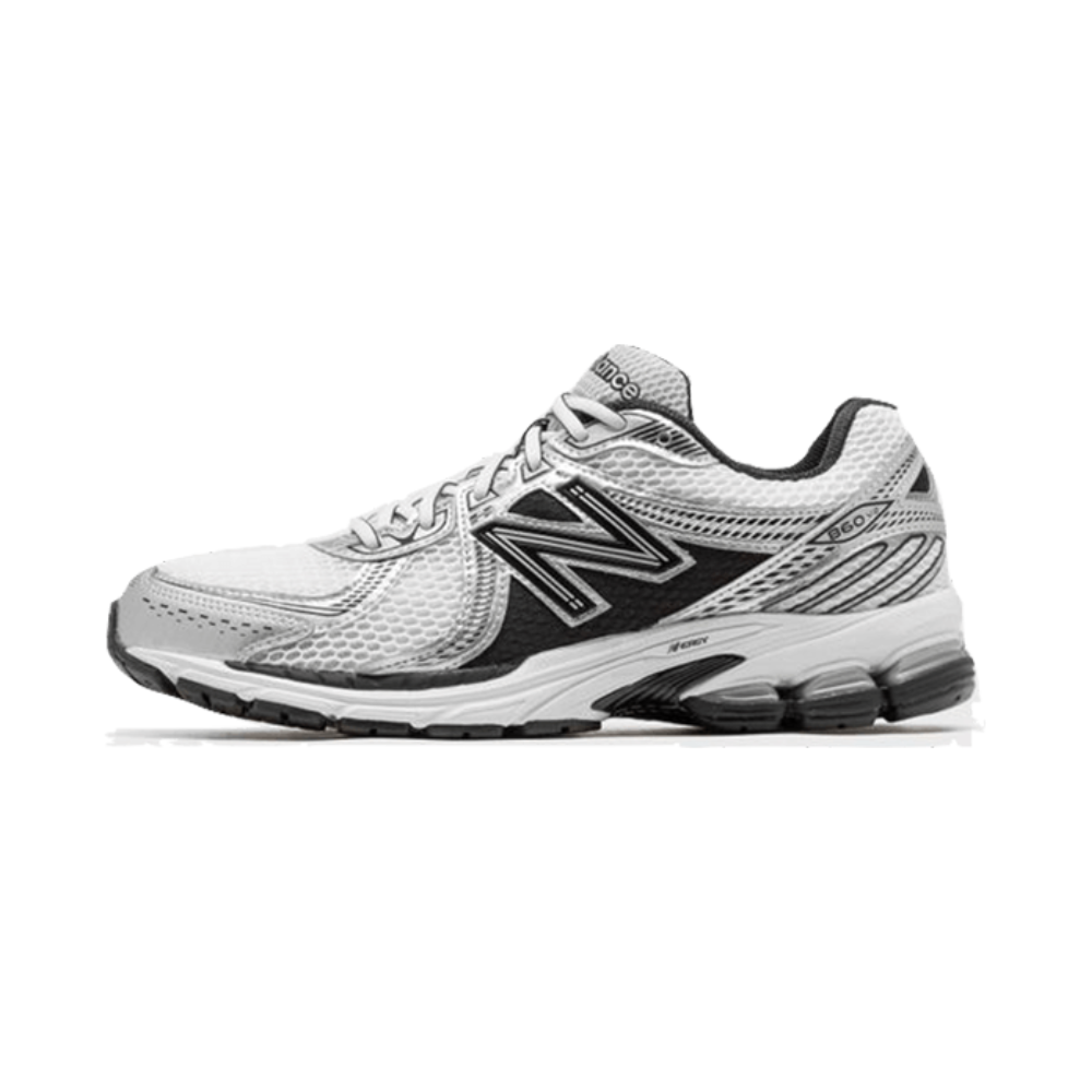 New Balance 860 Black White Silver