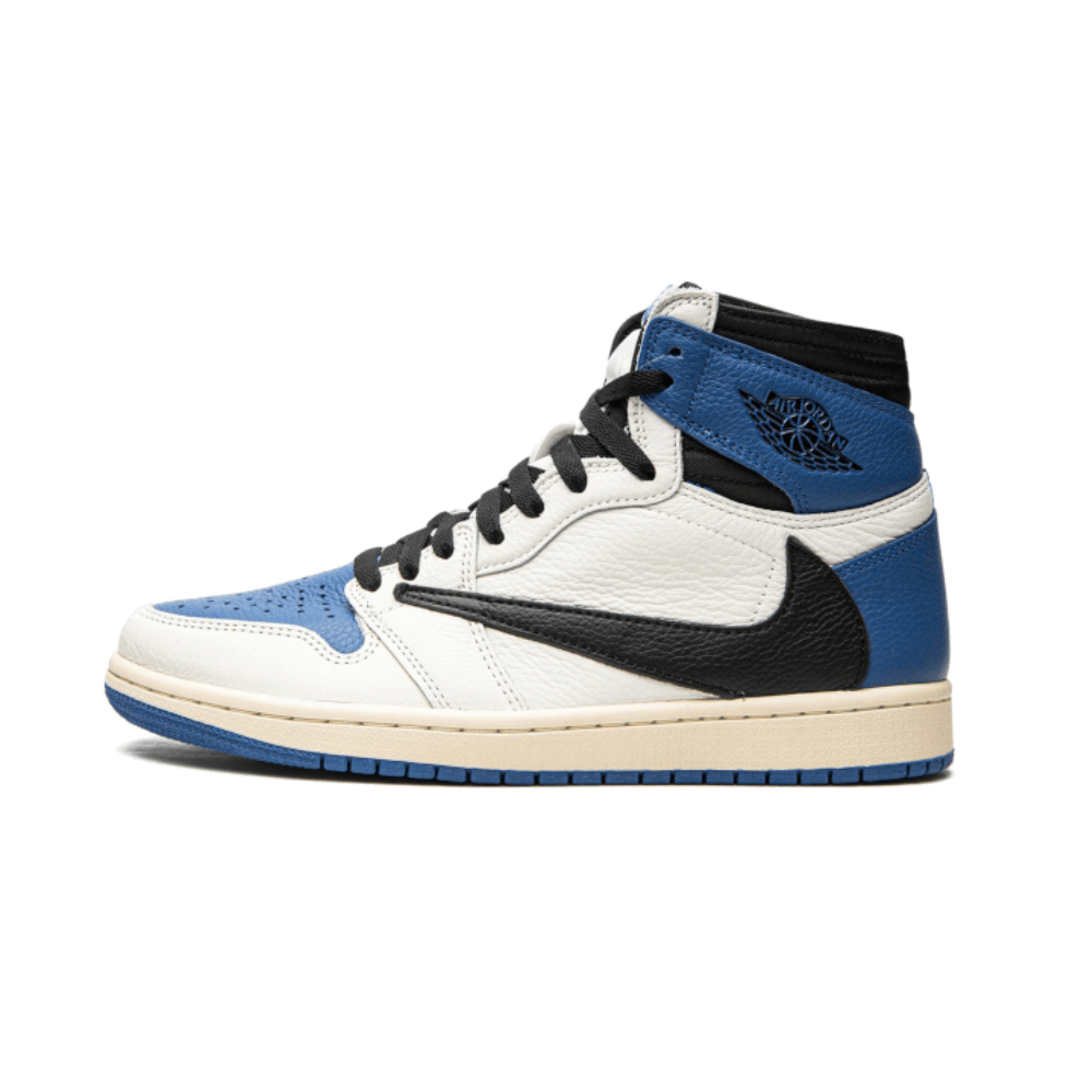 Air Jordan 1 Retro High OG SP Travis Scott Fragment Military Blue