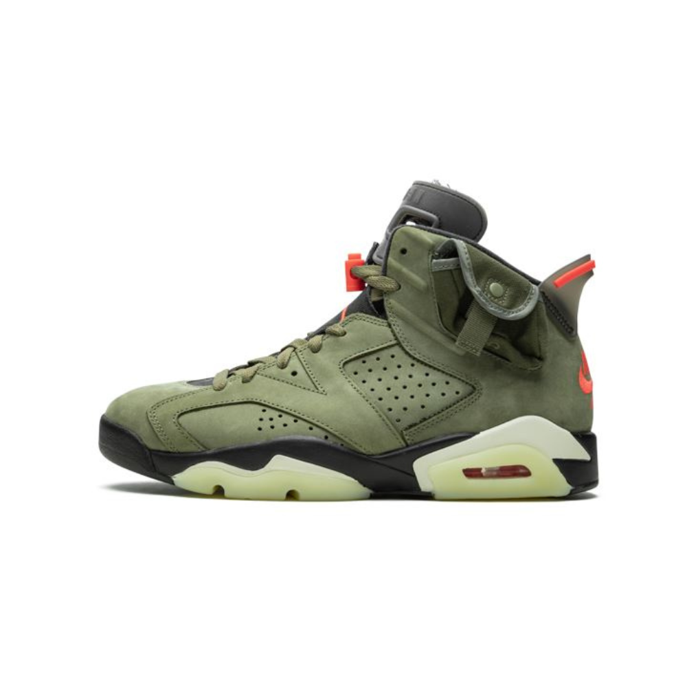Air Jordan 6 Travis Scott Medium Olive