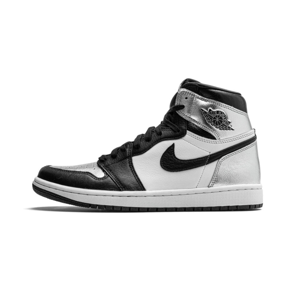 Air Jordan 1 Retro High " Silver Toe "