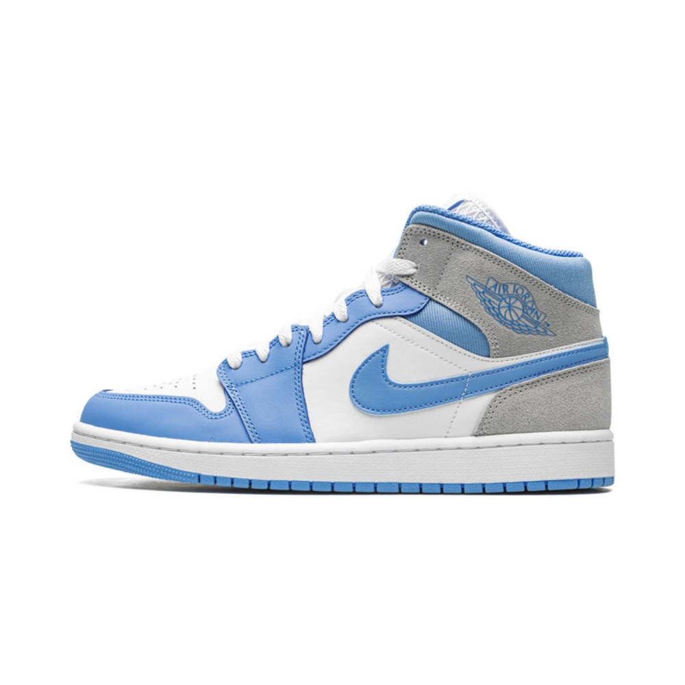 Air Jordan 1 Mid University Blue Grey