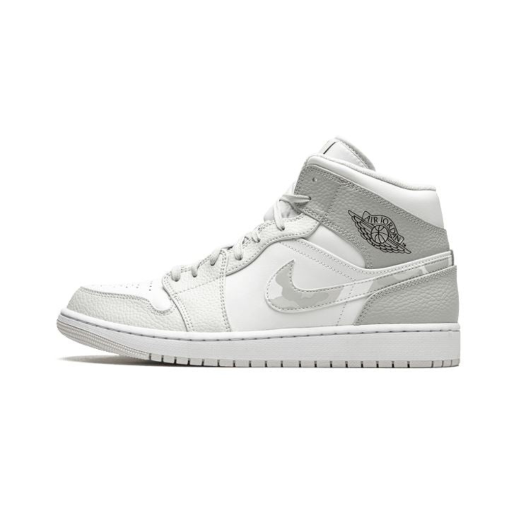 Air Jordan 1 Mid Grey Camo
