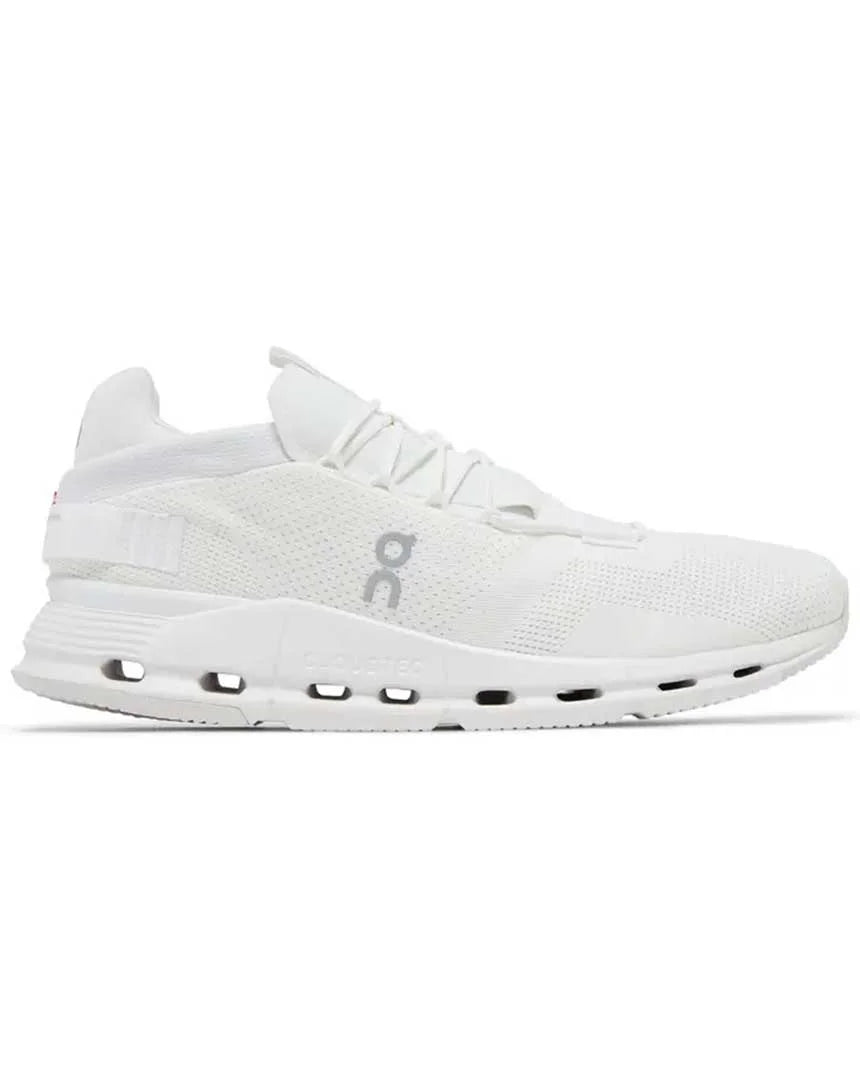 On Cloudnova All White