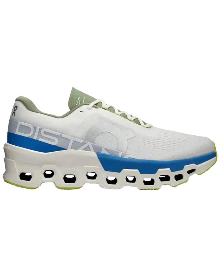 On Distance x Cloudmonster 2 White Lapis