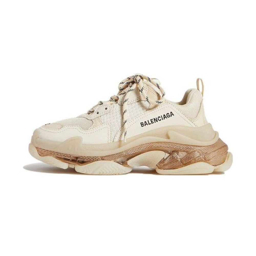 Balenciaga Triple S Clear Sole off white