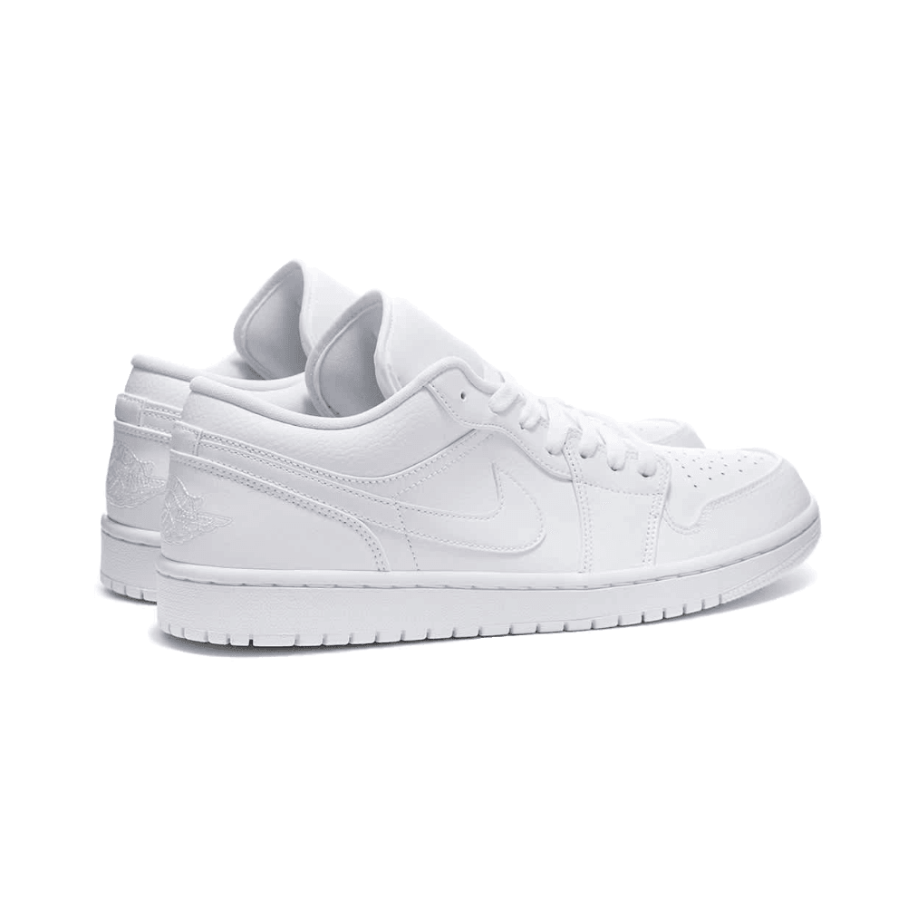 Air Jordan 1 Low Triple White - Plumas Kicks