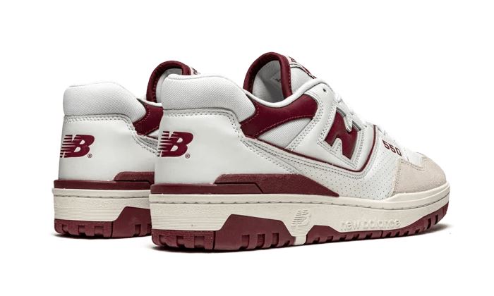 New Balance 550 White Burgundy
