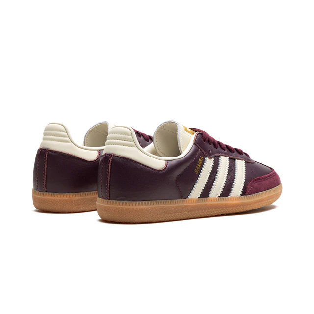Adidas Samba Maroon / Cream White
