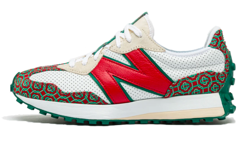 New Balance 327 Casablanca Red Monogram