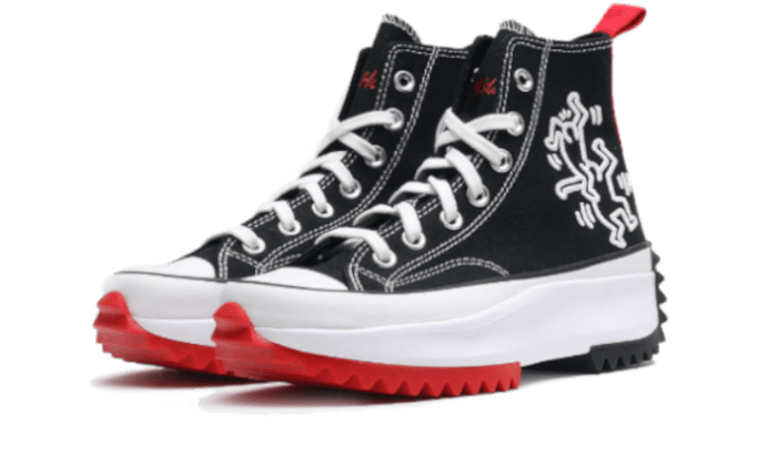 Converse Run Star Hike Hi Keith Haring Black