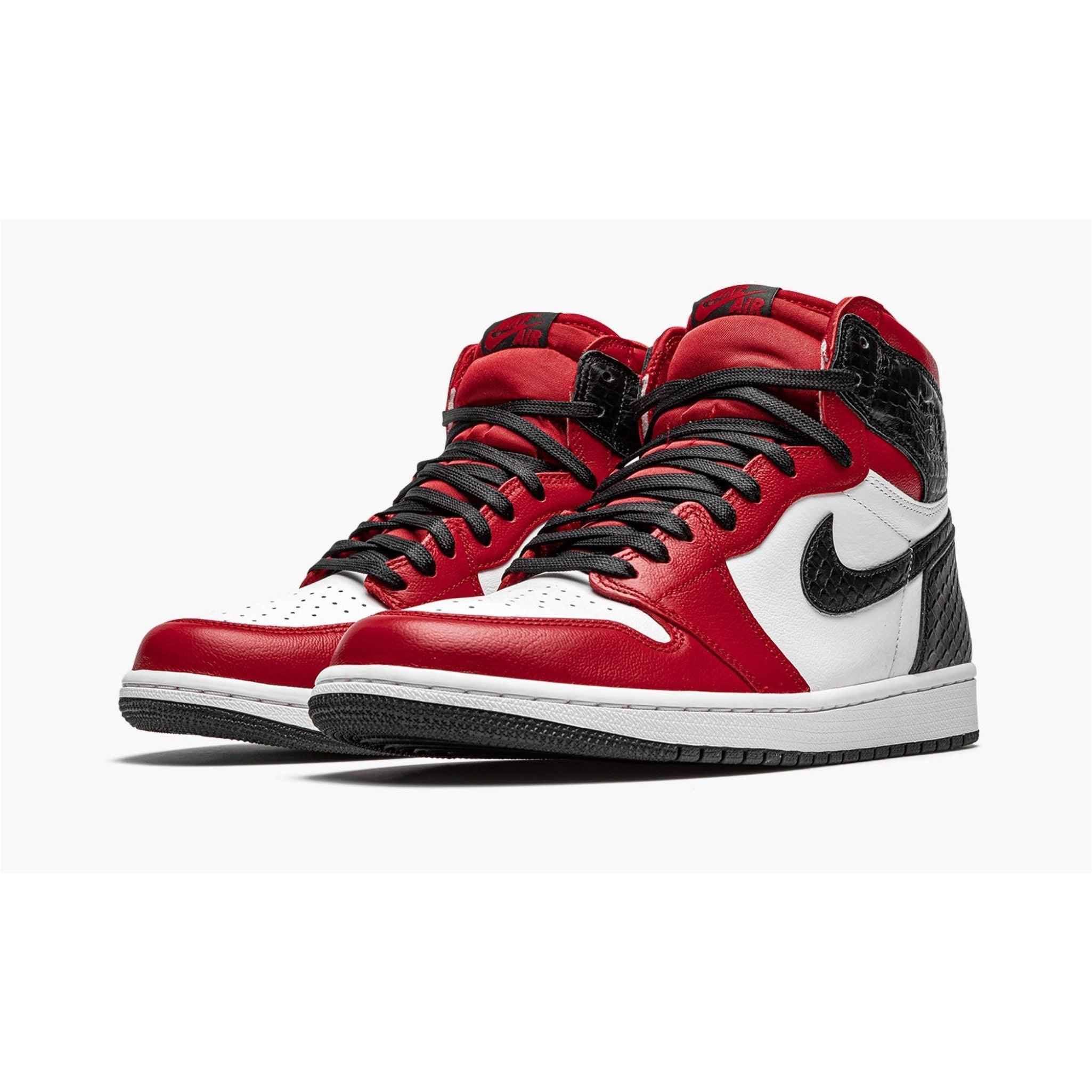 AIR JORDAN 1 HIGH "Satin Snake" - Plumas Kicks