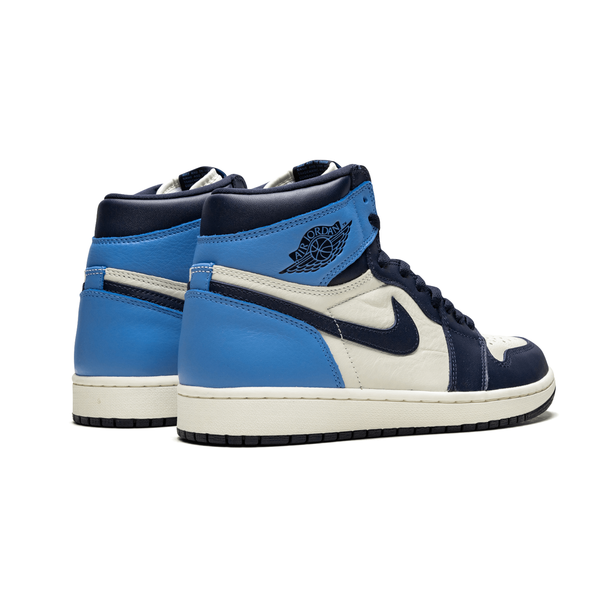 Air Jordan 1 Retro High OG Obsidian UNC 2019