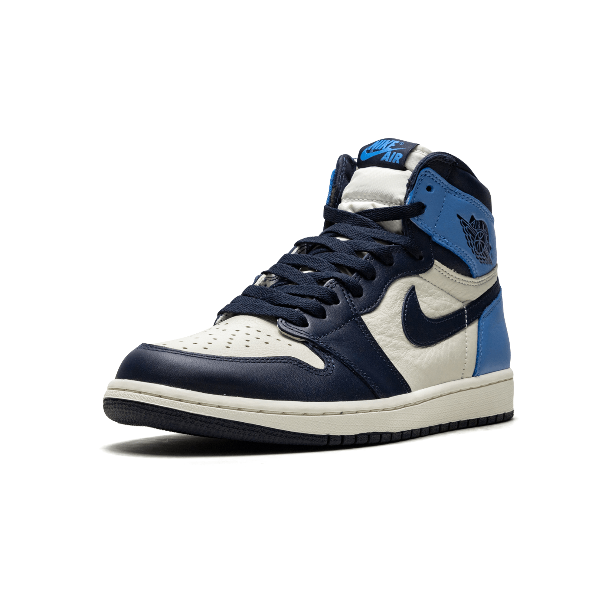 Air Jordan 1 Retro High OG Obsidian UNC 2019