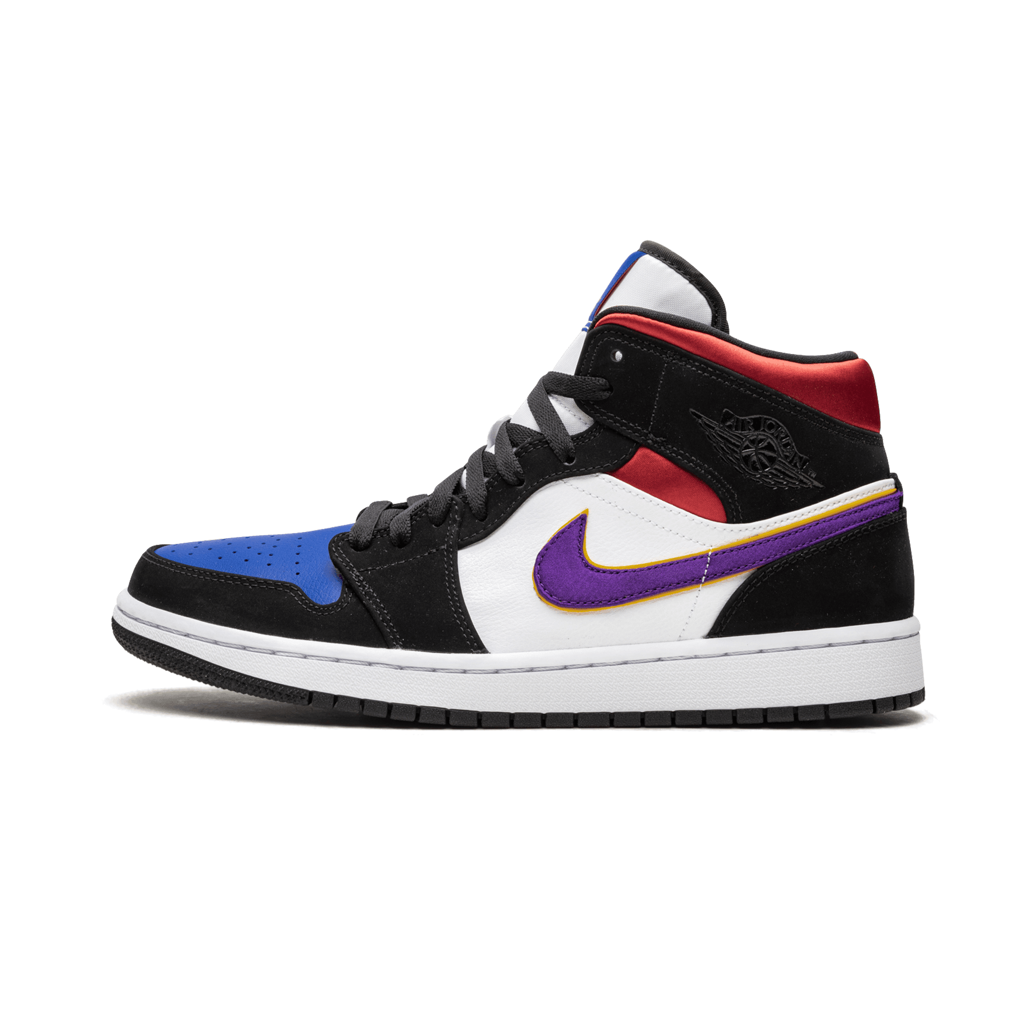Air Jordan 1 Retro Mid "Purple White Red"