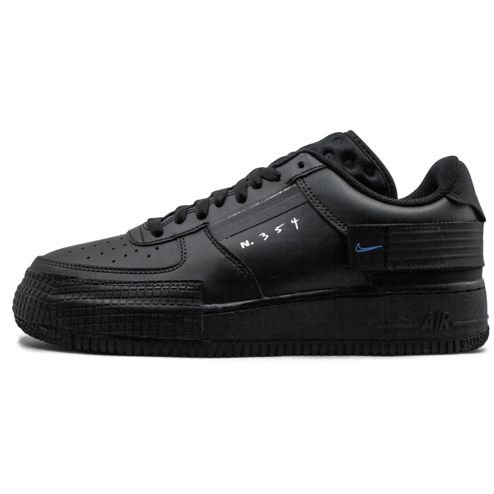 Air Force 1 - Type Black - Plumas Kicks