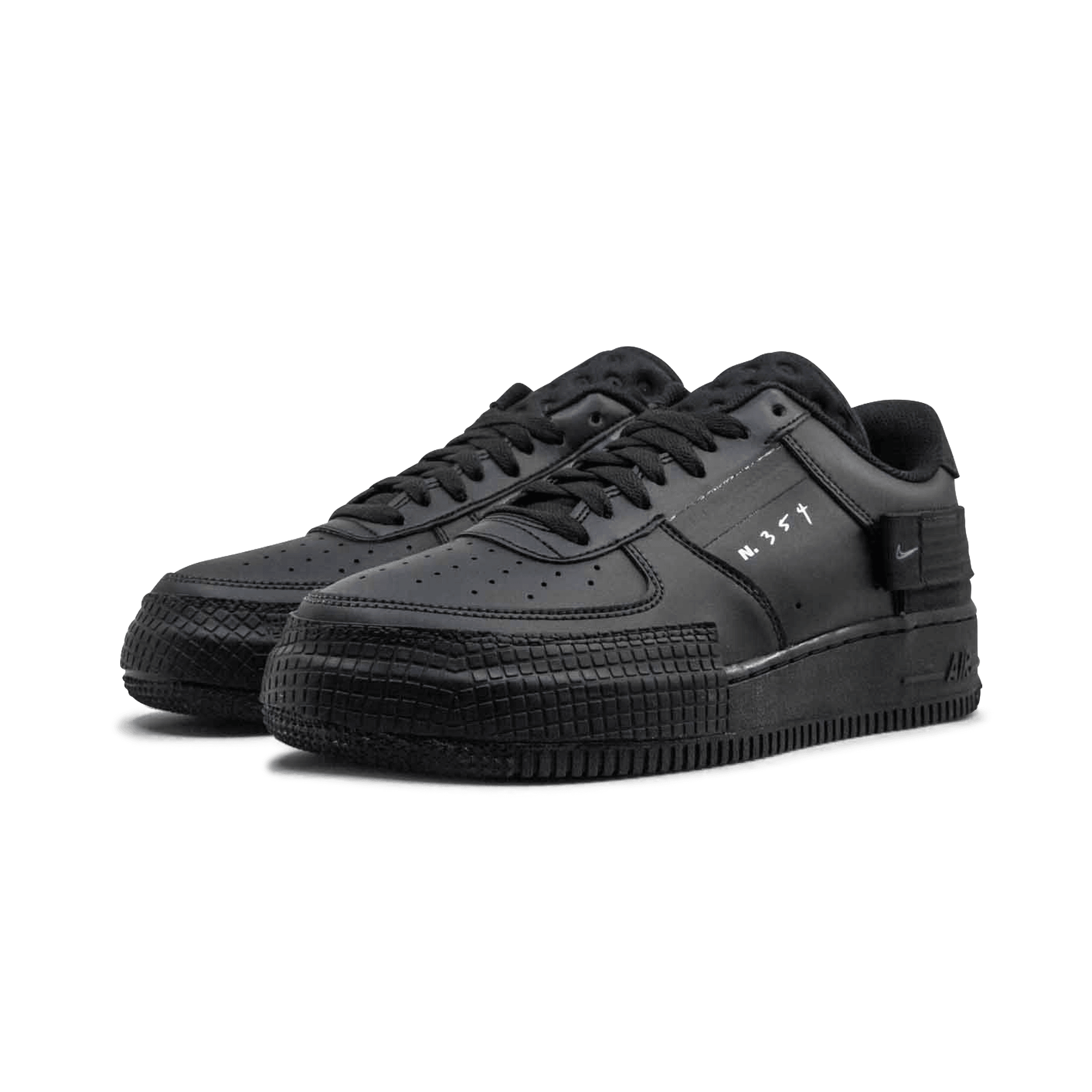 Air Force 1 - Type Black - Plumas Kicks