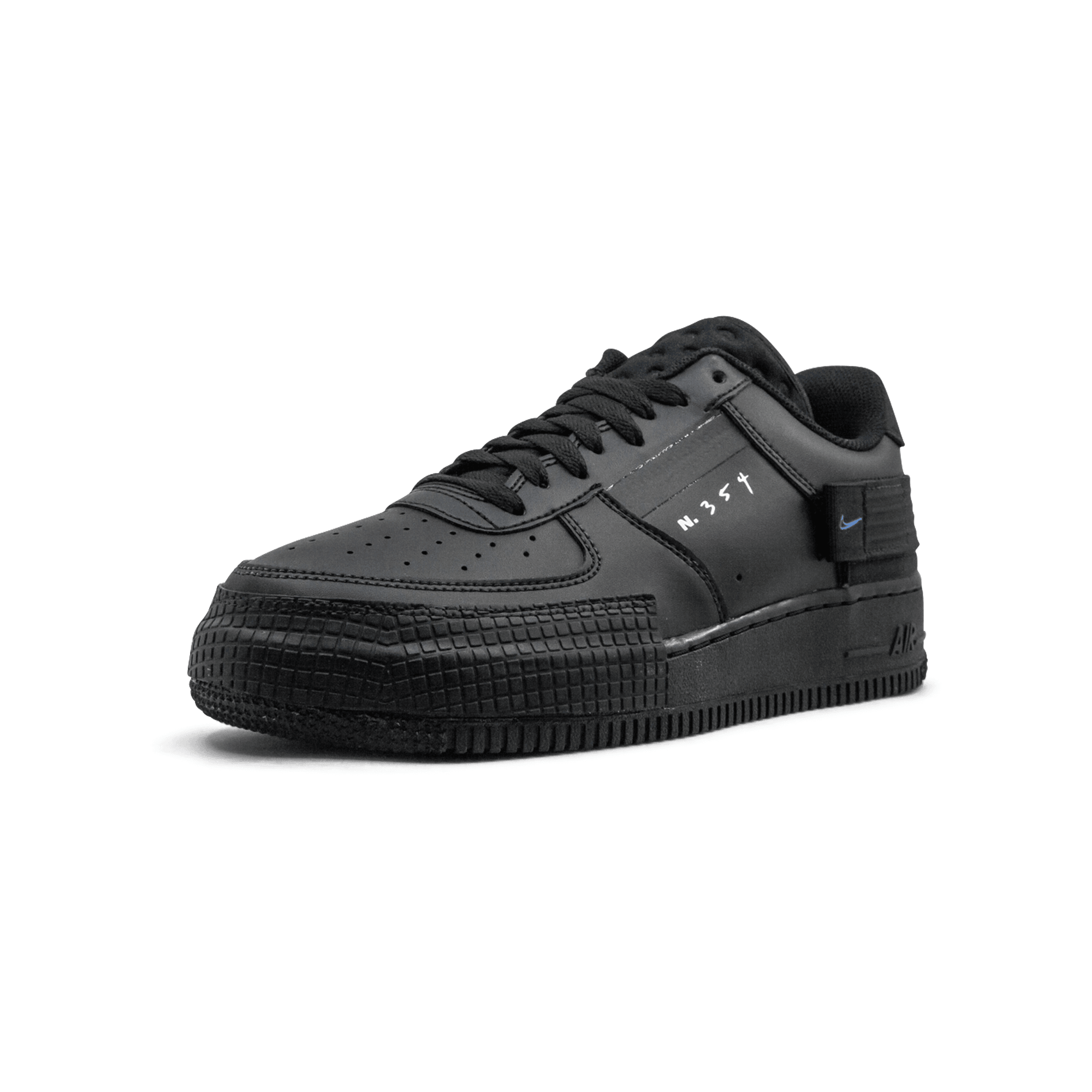 Air Force 1 - Type Black - Plumas Kicks