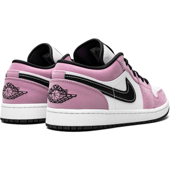 Air Jordan 1 Low SE Shock - White Black Pink - Plumas Kicks