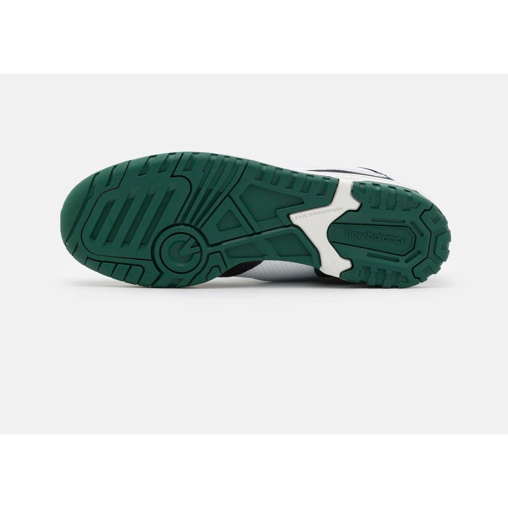 New Balance 550 White Green Black - Plumas Kicks