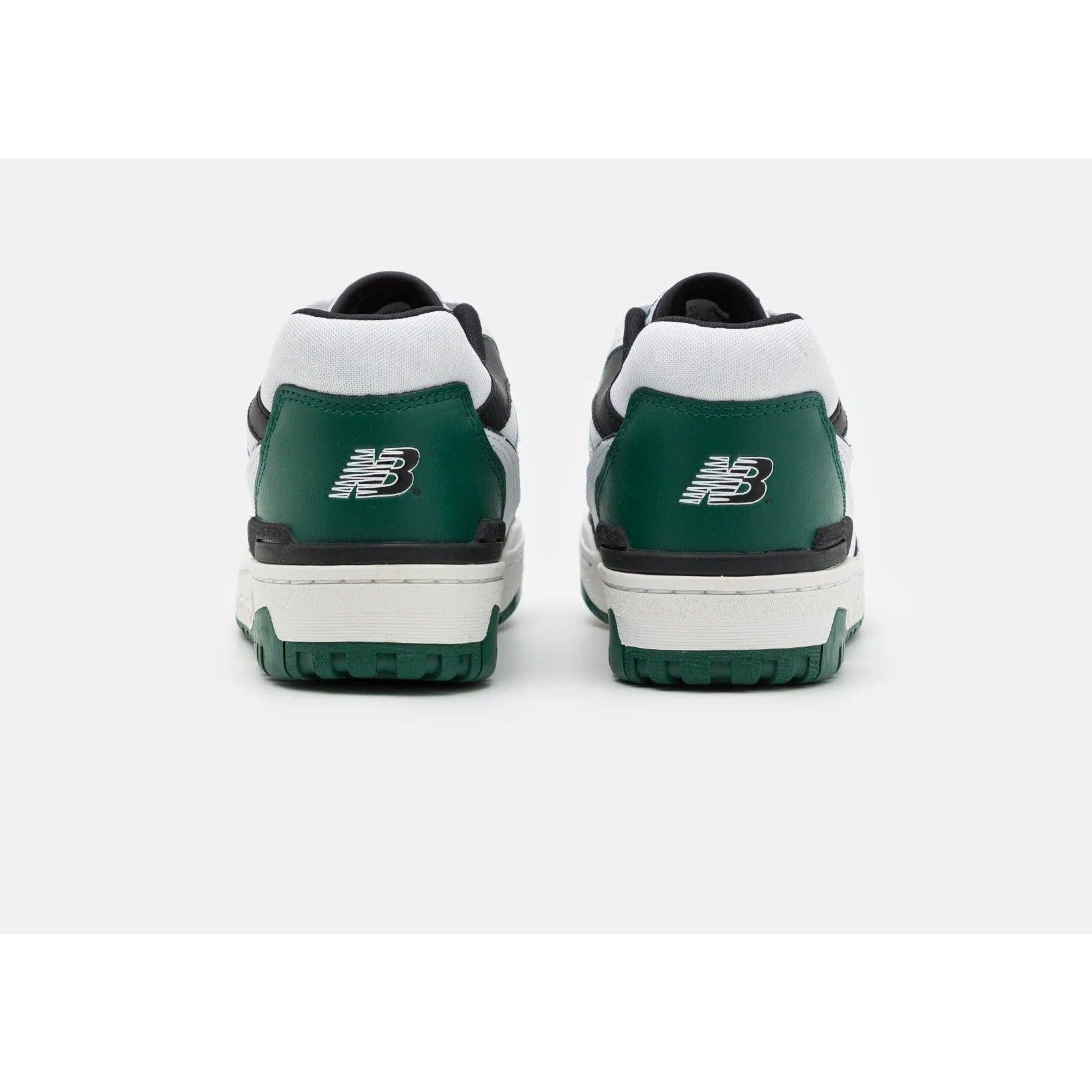 New Balance 550 White Green Black - Plumas Kicks
