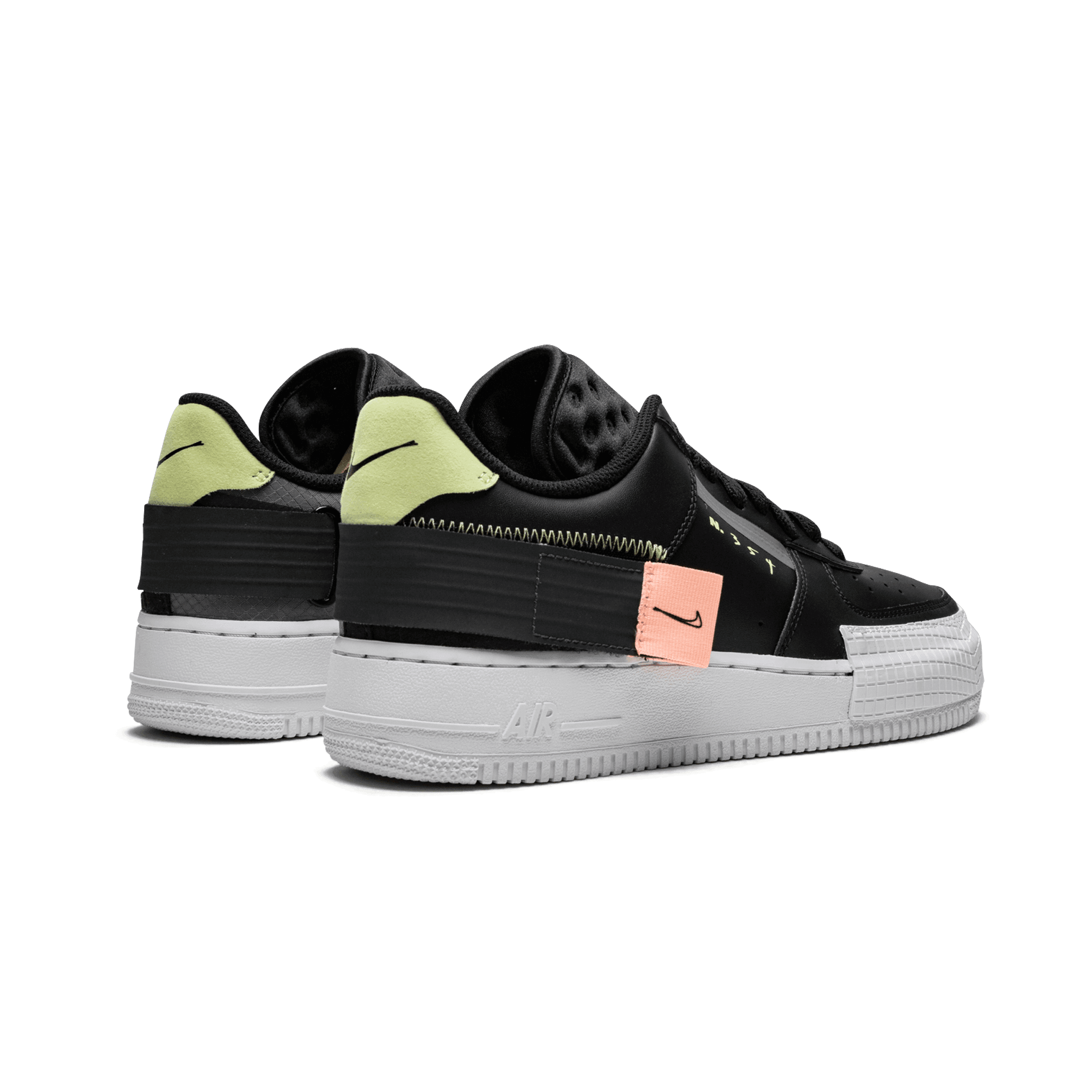 Air Force 1 - Type Black - Plumas Kicks