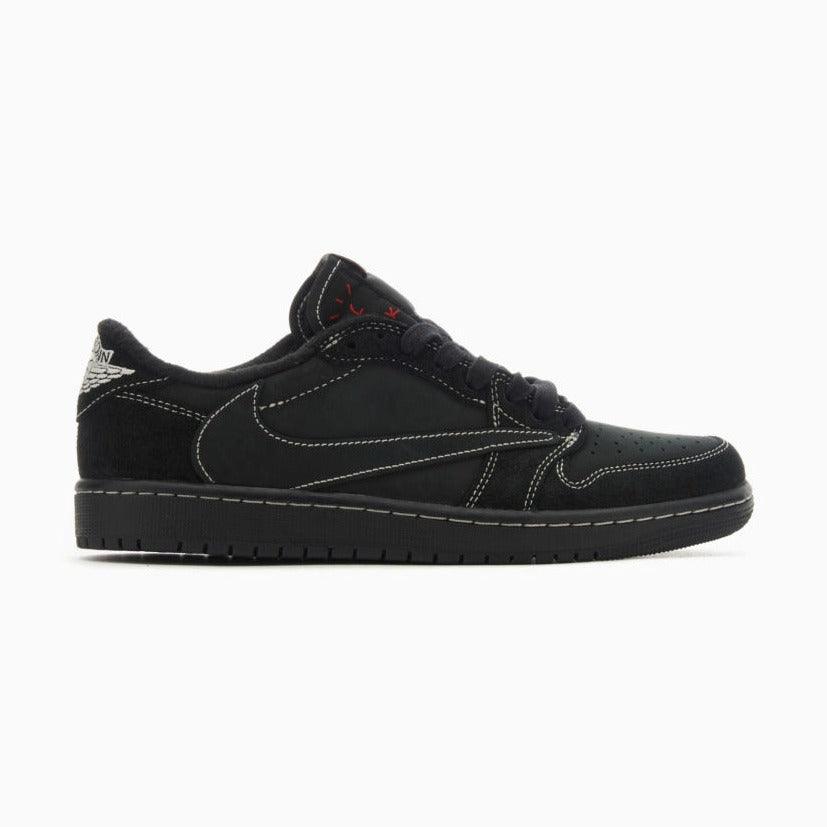 Air Jordan 1 Low x Travis Scott OG SP "Black Phantom" - Plumas Kicks