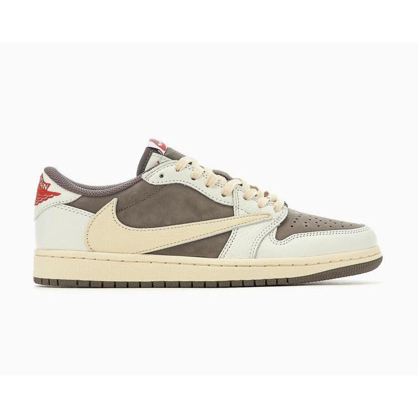 Air Jordan 1 Low x Travis Scott OG SP "Reverse Mocha" - Plumas Kicks