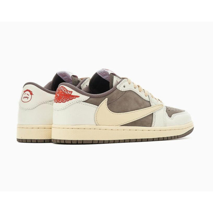 Air Jordan 1 Low x Travis Scott OG SP "Reverse Mocha" - Plumas Kicks