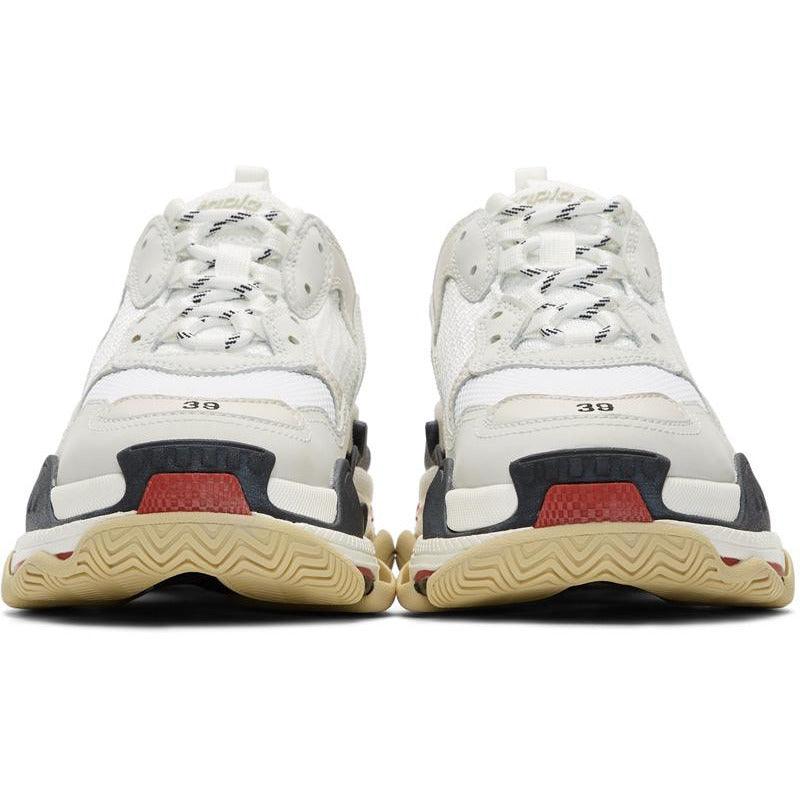 Balenciaga Triple S White & Red (4006864420936)
