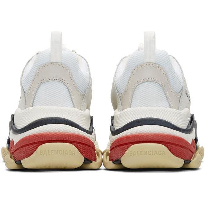 Balenciaga Triple S White & Red (4006864420936)