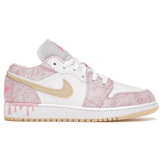Air Jordan 1 Low SE " Paint Drip " - Plumas Kicks