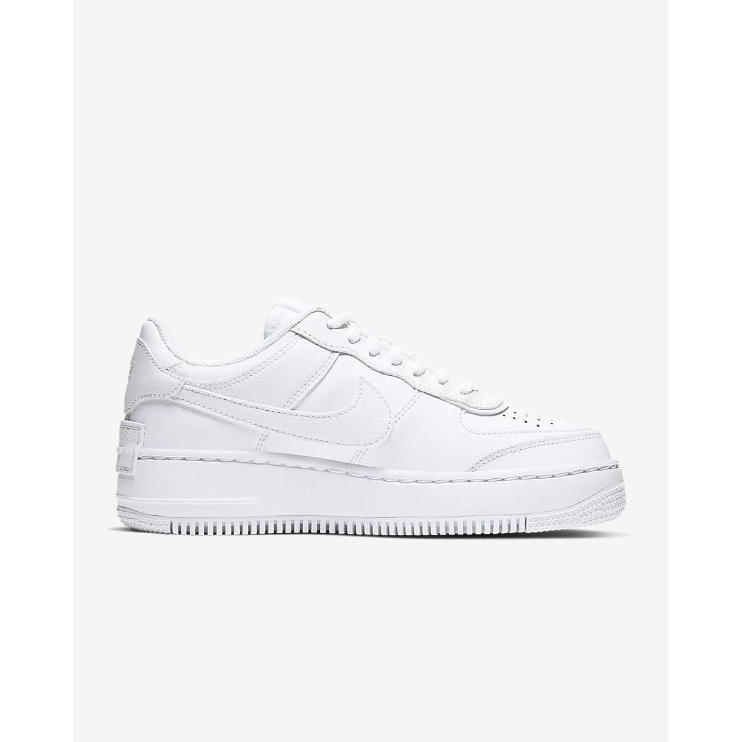 Air Force 1 Shadow Triple White - Plumas Kicks