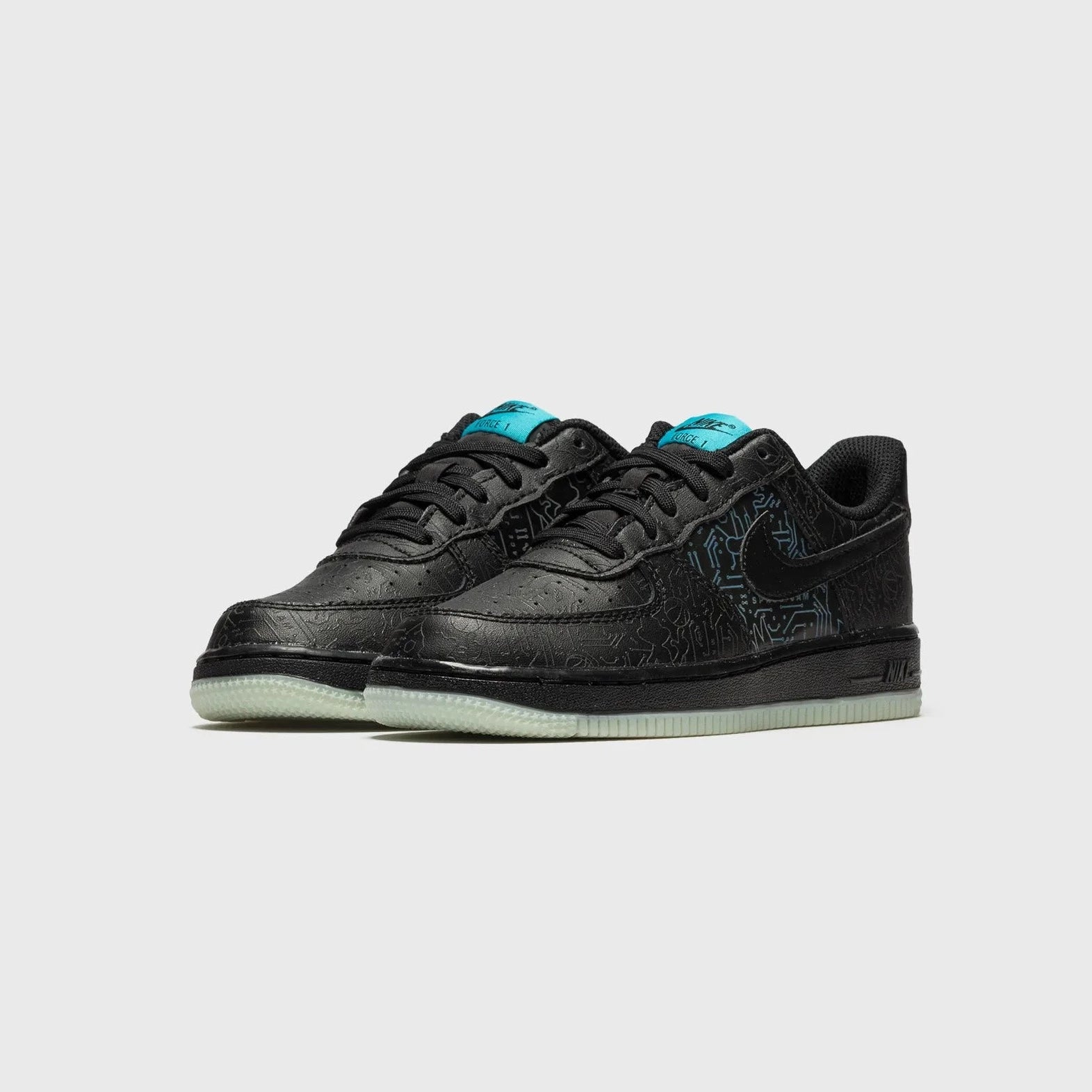 Air Force 1 07 x Space Jam " Computer Chip Black " - Plumas Kicks