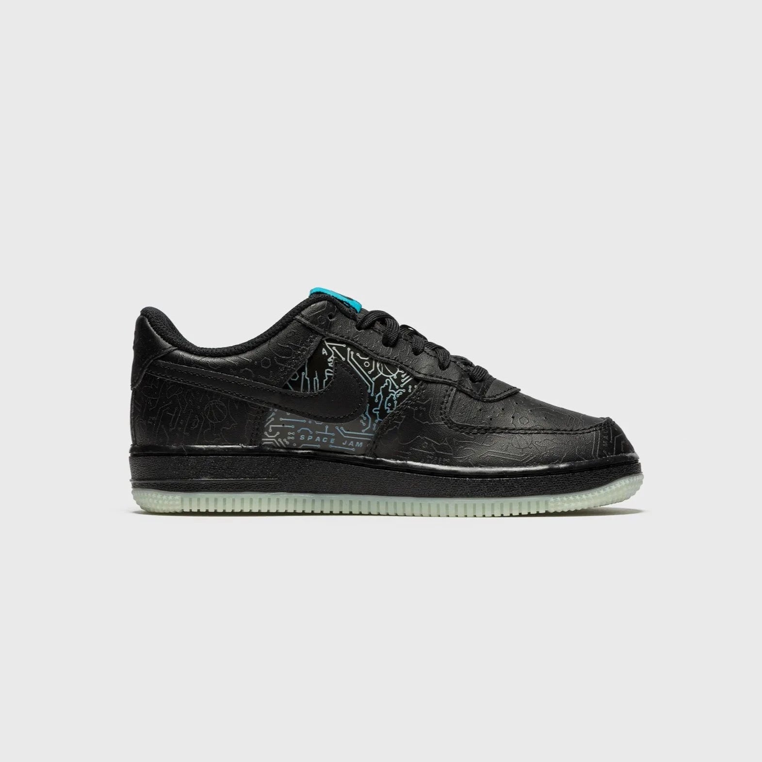 Air Force 1 07 x Space Jam " Computer Chip Black " - Plumas Kicks