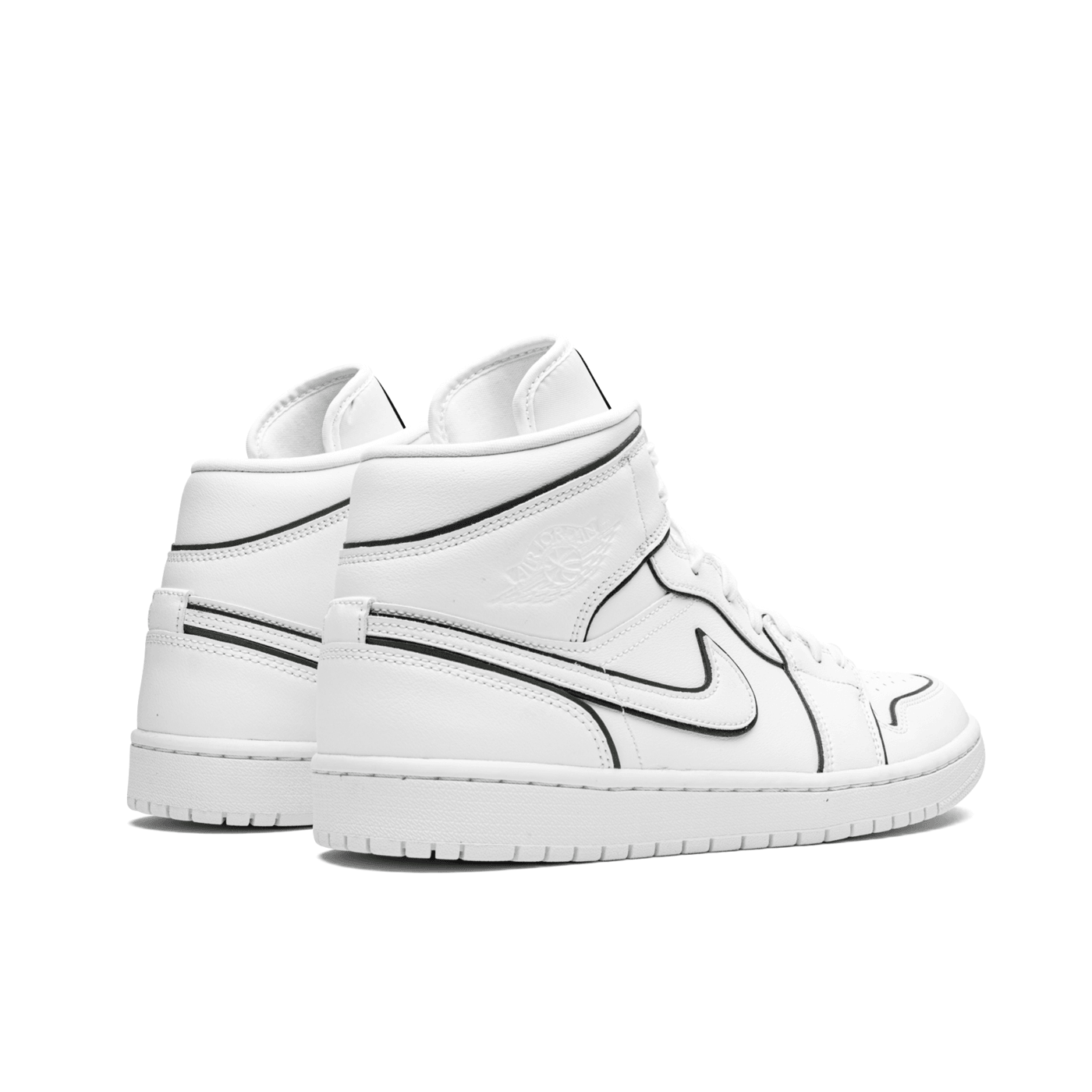 Air Jordan 1 Mid Iridescent Reflective White
