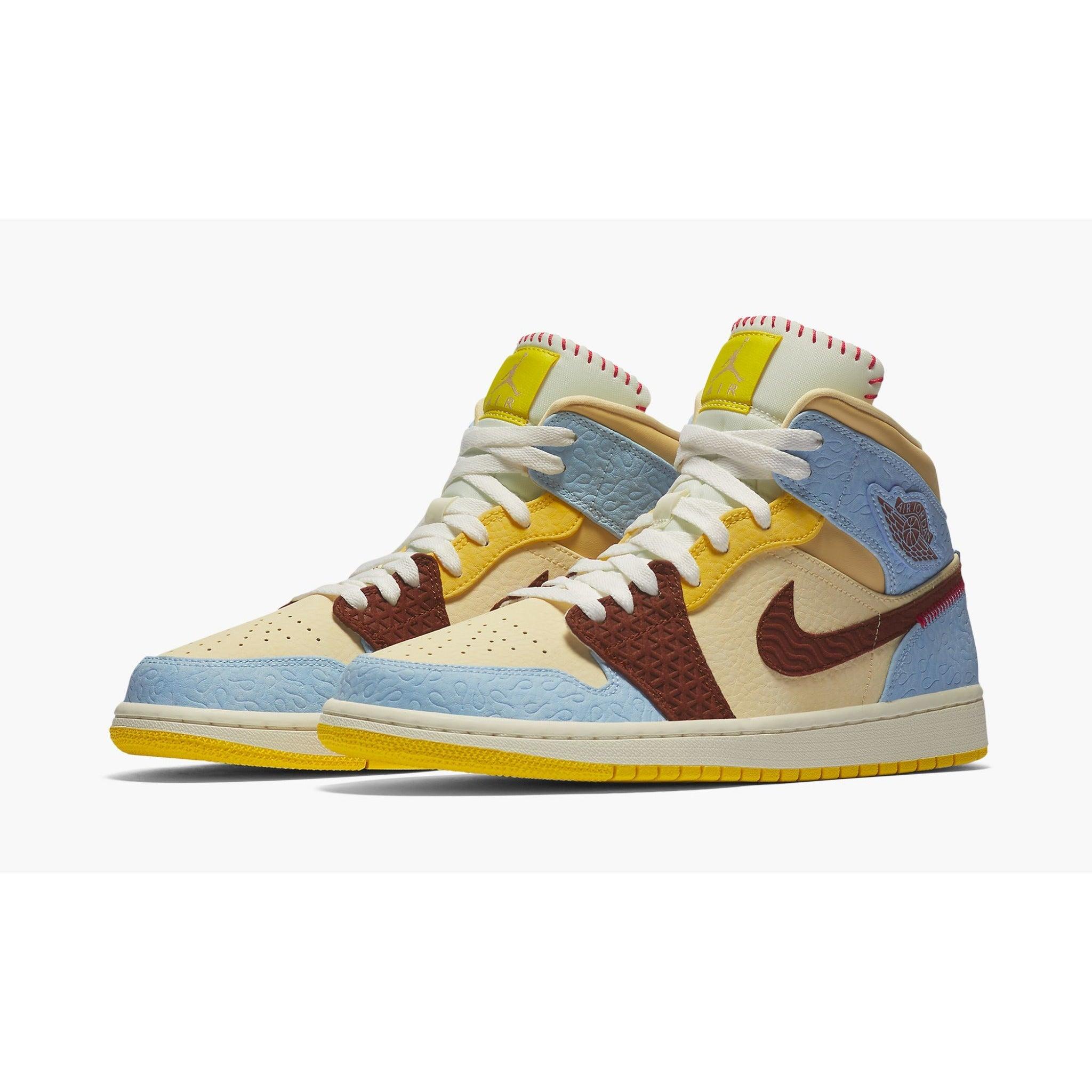 Air Jordan 1 Mid Fearless Maison Château Rouge