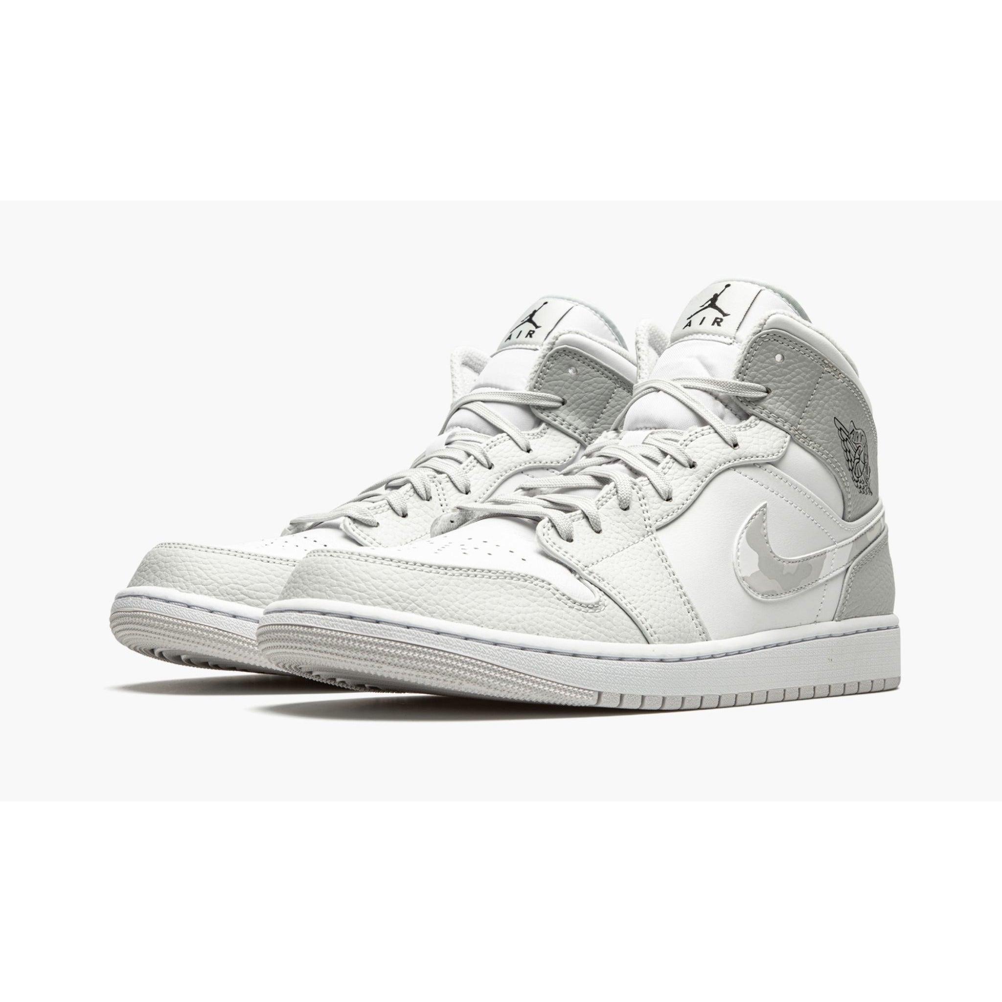 Air Jordan 1 Mid Grey Camo
