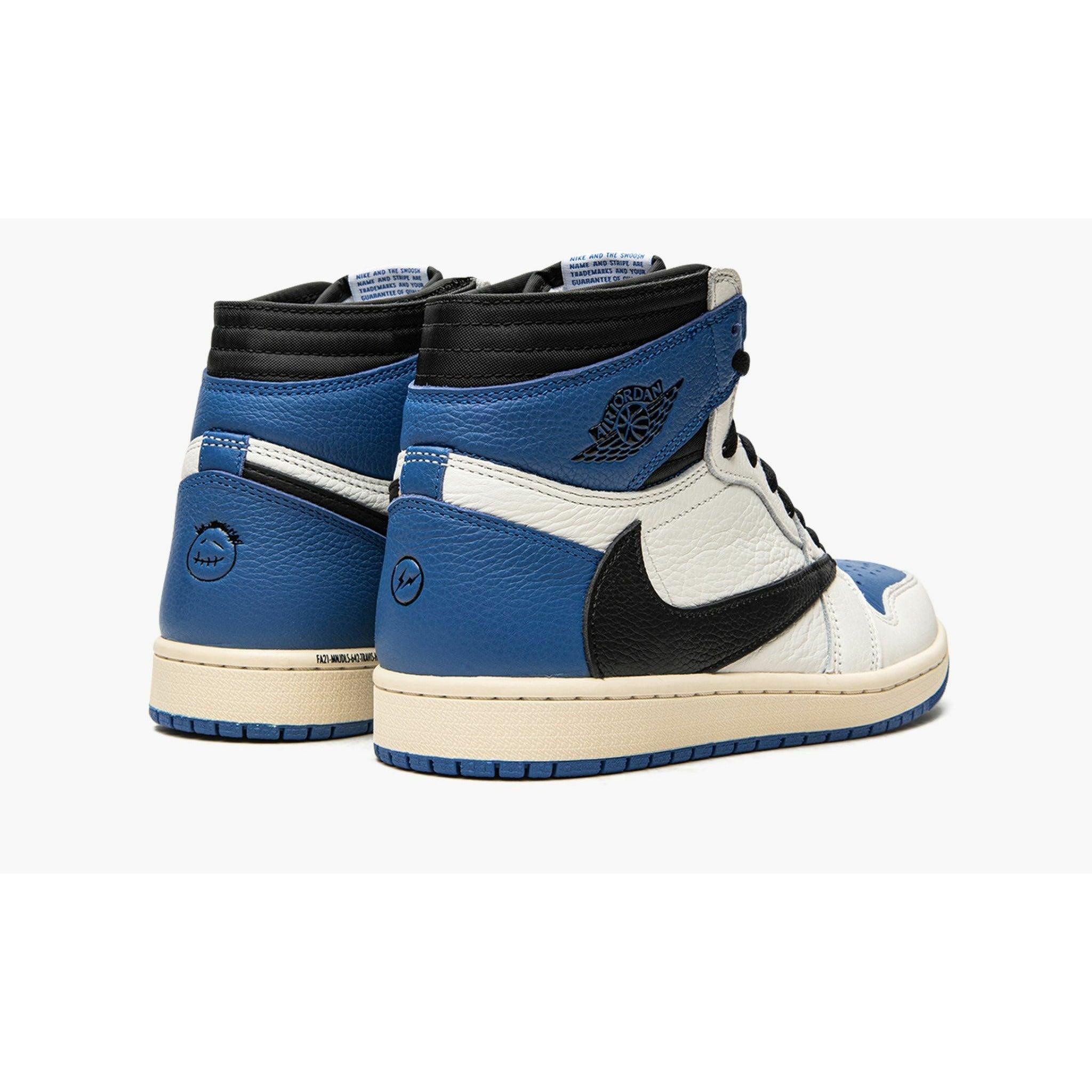 Air Jordan 1 Retro High OG SP Travis Scott Fragment Military Blue