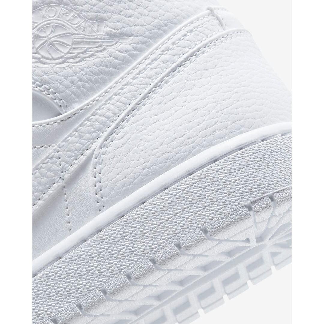 Air Jordan 1 Mid Triple White