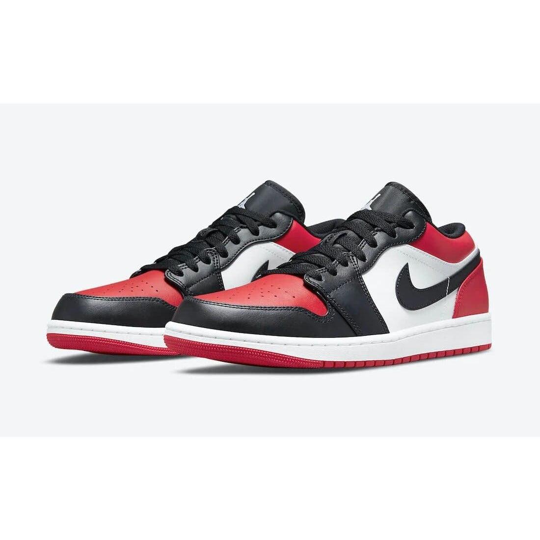 Air Jordan 1 Low Bred Toe " 2021 " - Plumas Kicks