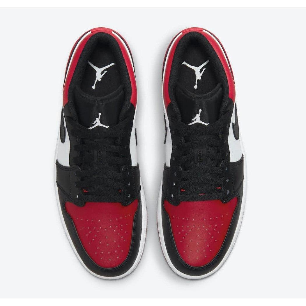 Air Jordan 1 Low Bred Toe " 2021 " - Plumas Kicks