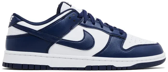 Dunk Low White Midnight Navy