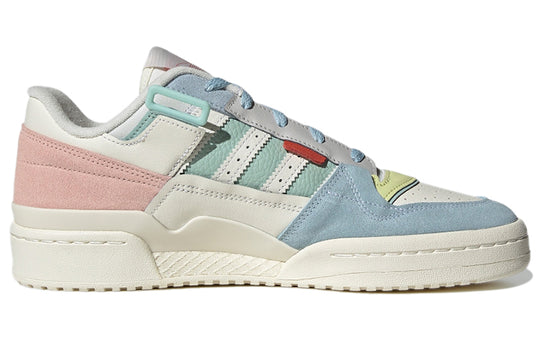 Adidas Forum Low Exhibit White-Pink-Blue
